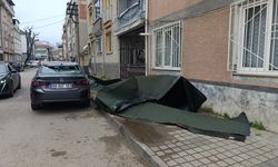 Bursa İnegöl'de korku dolu anlar