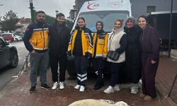 İnegöl’de göreve başlayan yeni 112 ambulansı için kurban kesildi