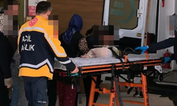 Bursa İnegöl'de bebek ilk adımlarını atarken ölümden döndü