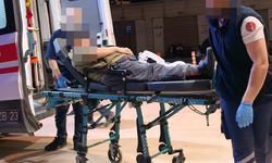 Bursa İnegöl'de  2 otomobil kafa kafaya çarpıştı; 3 kişi yaralandı