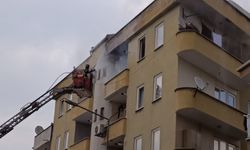 Bursa İnegöl'de iftar yemeği hazırlarken evi yaktı