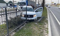 Bursa İnegöl'de tır ile otomobil çarpıştı