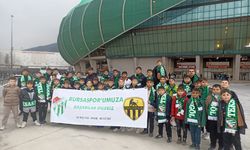 İnegöllü gençler Bursaspor maçında tribündeydi