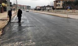Akpınar Caddesi asfaltlanarak ulaşıma açıldı
