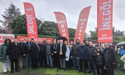 CHP İnegöl'den İmamoğlu'na destek! Şahin: “Bu mücadeleden canımız pahasına da olsa vazgeçmeyiz”