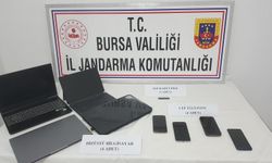 Bursa’da Jandarmadan milyonluk bahis vurgununa darbe, 4 kişi yakalandı