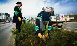 Bursa'da cadde ve bulvarlara estetik dokunuş