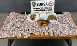 Bursa’da ‘dur’ ihtarına uymadı, evinden uyuşturucu ve silah çıktı