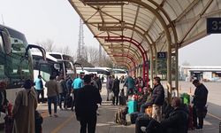 Bursa Şehirlerarası Otobüs Terminali'nde bayram yoğunluğu hız kazandı