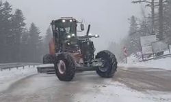 Uludağ’da bayramda kar sürprizi!