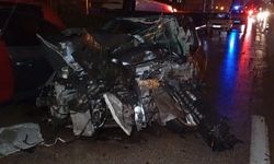 Bursa Osmangazi'de zincirleme kaza: 3 yaralı