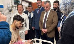 Gazze'den Mısır'a sığınan aileler aynı sofrada buluştu