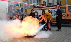 Yıldırım Belediyesi'nden nefes kesen tatbikat