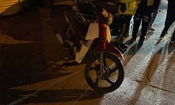 Bursa İnegöl'de park halinde araca daldı