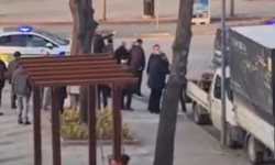 Bursa İnegöl'de seyyar satıcı zabıta gerginliği