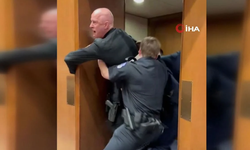 ABD Senatosu'nda eski askerden "Kimse İsrail için savaşmak istemiyor" protestosu