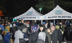 Nilüferliler Kadir Gecesi’nin maneviyatını yaşadı