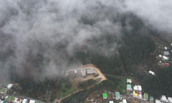 Uludağ'dan inen sis Bursa'yı sardı