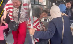 Bursa'da otobüste kadınlar yer kavgasında şoförün kolunu ısırdı