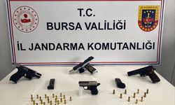 İnegöl Jandarmadan silah operasyonu