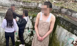 Taciz mesajı attı, tuzağa düştü! Darp edip kadın elbisesi giydirdiler