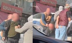 Bursa İnegöl'de yol kavgası kamerada