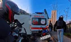 Bursa Nilüfer'de Bir anda şerit değiştirdi, motosikletler çarpıştı