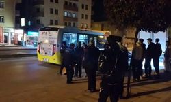 Bursa İnegöl'de otobüs şoförüne saldırmak istediler