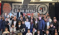Beşiktaşlılar İnegöl’de tek yürek: Çarşı İnegöl’ün iftarına büyük ilgi