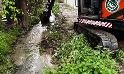 İnegöl Cerrah’ta 5 Km’lik Sulama Kanalı Temizlendi