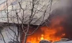 Bursa Osmangazi'de bağ evinde çıkan yangın korkuttu