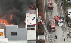 Bursa’da can pazarı: Alevlerin ortasında kurtarılmayı bekledi!