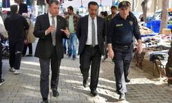 Kaymakam Atilla, pazar esnafını ziyaret etti