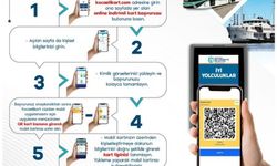 Kocaeli'de toplu ulaşımda online kart dönemi