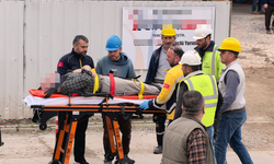 Bursa İnegöl'de işçi ölümden döndü