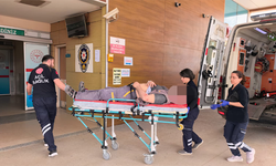 Bursa İnegöl'de elektrikli bisiklet ile otomobil çarpıştı