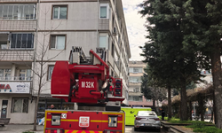 İnegöl Emniyet Müdürlüğü'nün karşısında gergin dakikalar