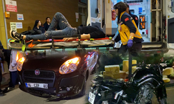 İnegöl'de zincirleme kaza: 2 yaralı