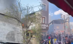Bursa'da Osmangazi'de çatı katında korkutan yangın