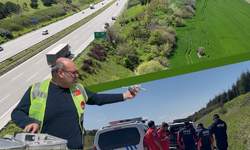 Bursa'da "otoyola 5 yaşında çocuk bırakıldı" ihbarı ekipleri alarma geçirdi