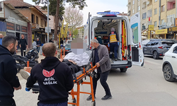 Bursa İnegöl'de motosiklet sürücüsü ölümden döndü