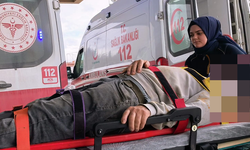 Bursa İnegöl'de çatı çöktü...  Ekipler yaralı için seferber oldu