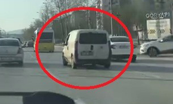 Bursa'da  peş peşe makas attı, trafiği tehlikeye düşürdü