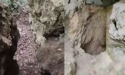 Bursa İnegöl’de mağarayı kazıp harabeye çevirdiler