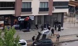 Bursa Yıldırım'da kontrolden çıkan otomobil takla attı