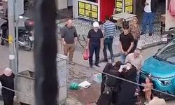 Bursa’da dilencilerin 'yer kavgası' kamerada