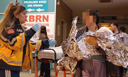 Bursa İnegöl'de 2 yaşındaki çocuk kaynar suyun içine düştü