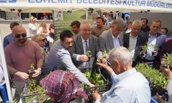 Edremit Belediyesi'nden ücretsiz ata tohumu fide dağıtımı