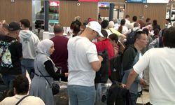 İstanbul Havalimanı'nda dönüş yoğunluğu başladı