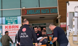 Bursa İnegöl'de spiral taşı fırladı, genç yaralandı!